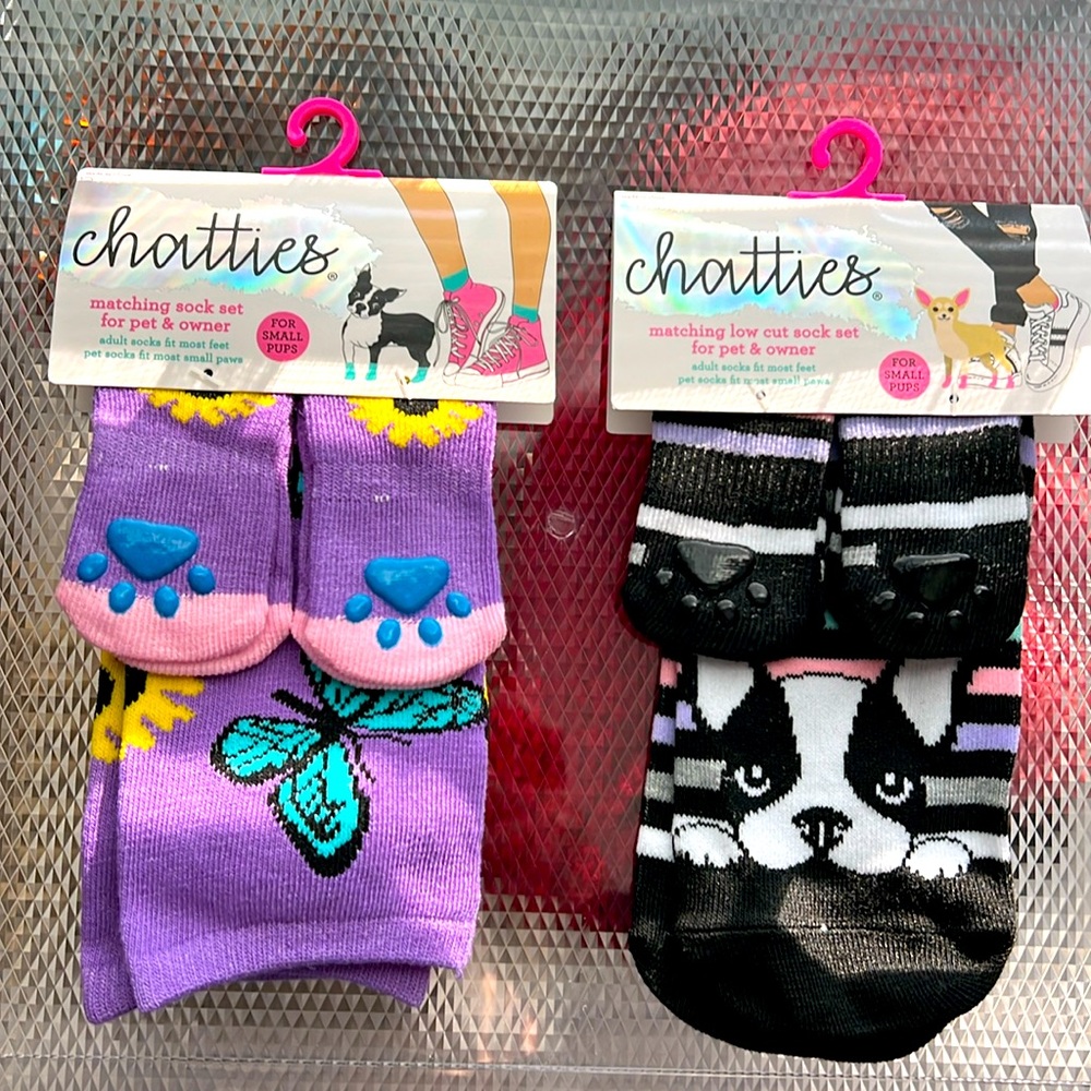 NWT! Matching Mommy & Me Pet Socks Set!